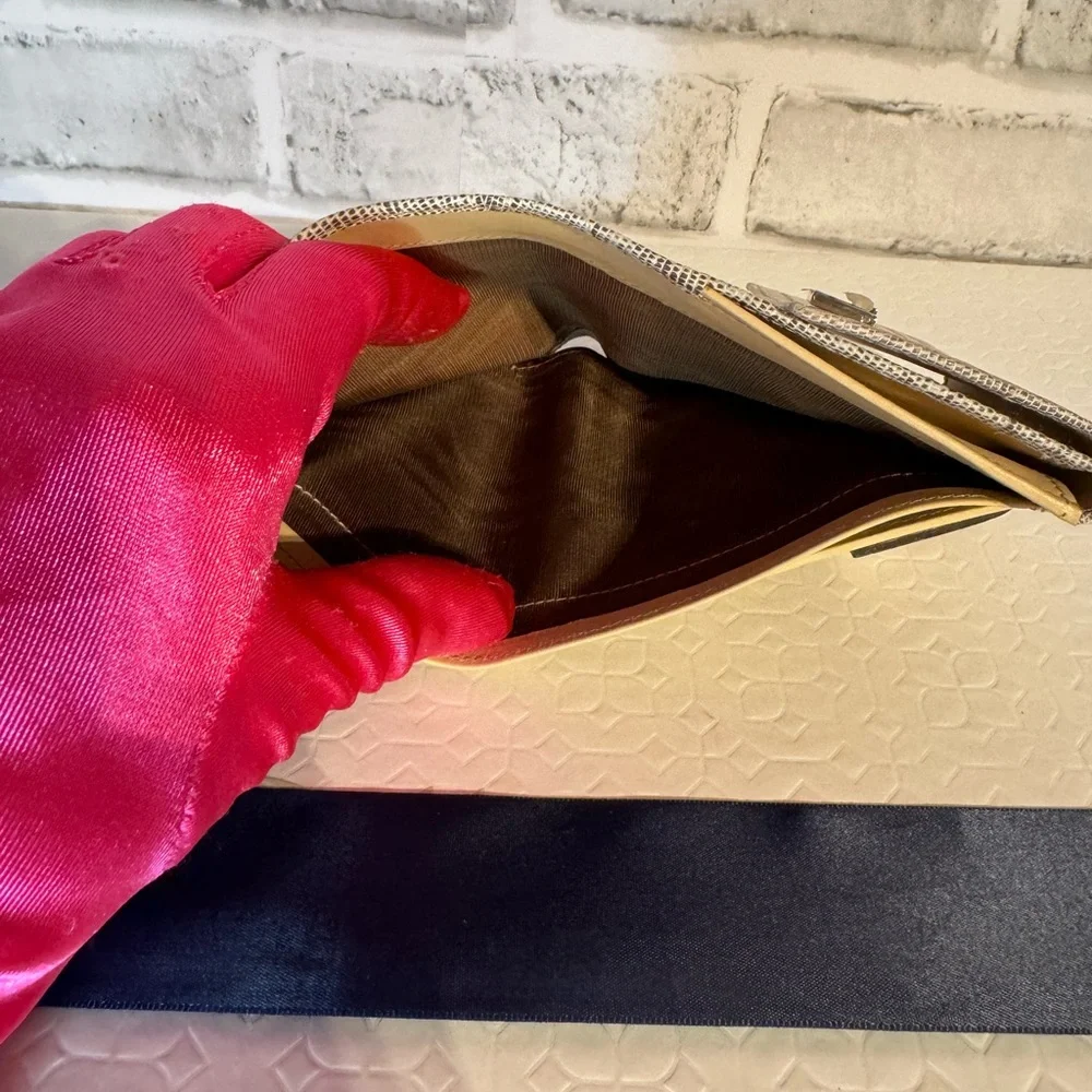 Salvatore Ferragamo Repitle Print wallet with box - Picture 10 of 13